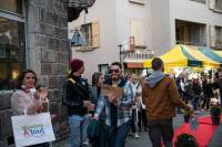 Monistrol-sur-Loire : le tapis rouge déroulé dans la rue du Commerce