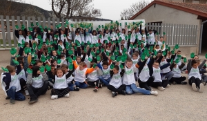 Les écoliers de Bas-en-Basset au chevet de la nature