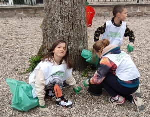 Les écoliers de Bas-en-Basset au chevet de la nature