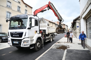 Yssingeaux : la rue de Verdun rouvre vendredi en fin de journée