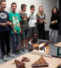 La musique au programme des 3e pro du lycée Eugénie-Joubert