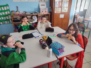 Mardi-Gras à l&#039;école Saint-Joseph de Dunières