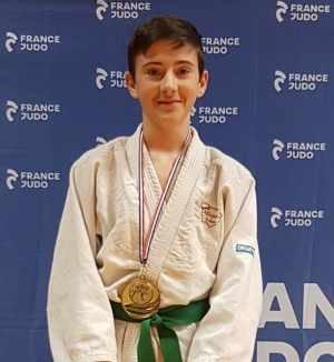 Judo : Sacha Castanet-Lohez champion départemental chez les cadets