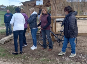 Bas-en-Basset : une friche transformée en terrain de pétanque à &quot;Lamure&quot;