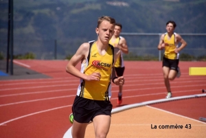 Athlétisme : deux titres et 11 podiums pour Monistrol aux championnats de la Loire