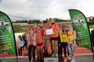 Podium relais benjamins