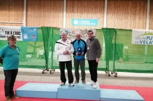 Tir à l&#039;arc : 5 podiums pour les Archers du Vivarais-Lignon