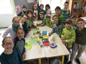 Saint-Maurice-de-Lignon : une Semaine du goût haute en couleur à l’école du Sacré-Cœur