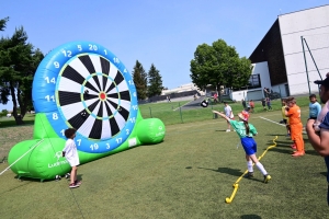 Sainte-Sigolène : du jeu au pied et des jeux pour les jeunes footballeurs au tournoi Dowlex