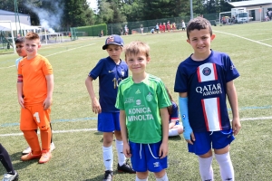 Sainte-Sigolène : du jeu au pied et des jeux pour les jeunes footballeurs au tournoi Dowlex