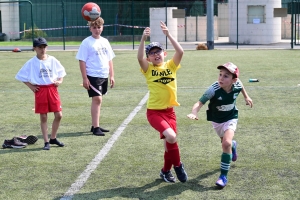 Sainte-Sigolène : du jeu au pied et des jeux pour les jeunes footballeurs au tournoi Dowlex