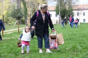 Saint-Maurice-de-Lignon : la chasse aux oeufs a été bonne dans le parc de Maubourg