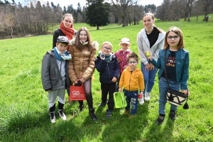 Saint-Maurice-de-Lignon : la chasse aux oeufs a été bonne dans le parc de Maubourg