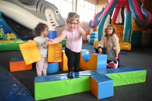 Bas-en-Basset : un parc de structures gonflables installé dans le gymnase jusqu&#039;à dimanche