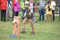 Un spectacles avec des rapaces est prévu à 16 heures.