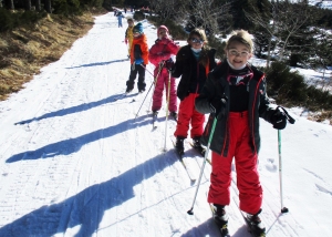 Retournac : les écoliers de Théodore-Monod prennent goût à la neige