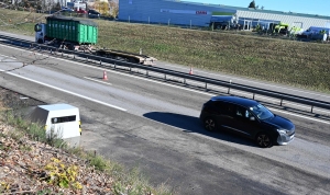 Un radar de chantier installé sur la RN88 à Yssingeaux