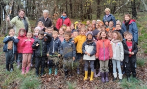 Monistrol-sur-Loire : les grandes sections de l&#039;école du &quot;Château&quot; en classe découverte