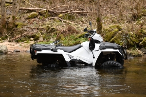 Sainte-Sigolène : un quad retrouvé au milieu de la rivière la Dunière