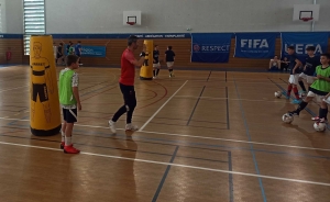 Yssingeaux : sortie au pôle France futsal à Lyon pour les jeunes footballeurs