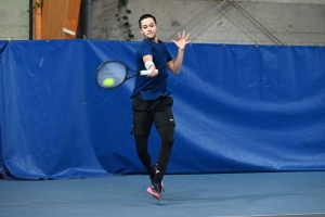 Tennis : Victor Paganetti et Charlène Favier s&#039;adjugent le tournoi indoor d&#039;Aurec