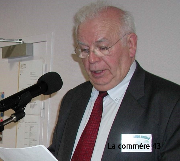 Jacques Escalle, lors de l’inauguration du Volcan en 2005 Crédit DR||