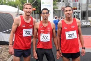 Benjamin Cayroche, Aurélien Rivet et Corentin Capelier