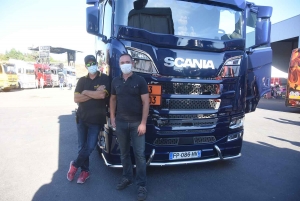 Sainte-Sigolène : 26 poids-lourds à la Fête du camion et du transport