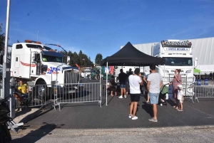 Sainte-Sigolène : 26 poids-lourds à la Fête du camion et du transport