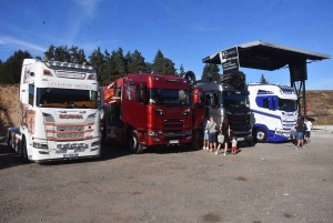 Sainte-Sigolène : 26 poids-lourds à la Fête du camion et du transport