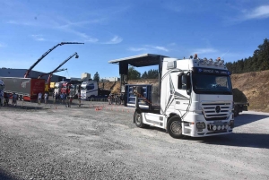 Sainte-Sigolène : 26 poids-lourds à la Fête du camion et du transport