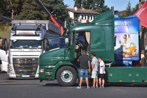 Sainte-Sigolène : 26 poids-lourds à la Fête du camion et du transport