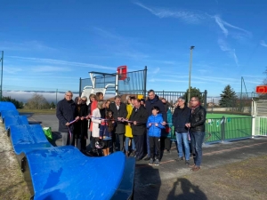 La Chapelle-d&#039;Aurec : le city stade, le pumptrack et le théâtre de verdure inaugurés