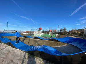 La Chapelle-d&#039;Aurec : le city stade, le pumptrack et le théâtre de verdure inaugurés