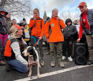 Le trophée du meilleur chien a été attribué à Rafale, conduit par Axelle Migevand et Kelly Orsini