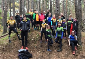 Deux clubs de course d&#039;orientation du Rhône en stage à Saint-Julien-Chapteuil