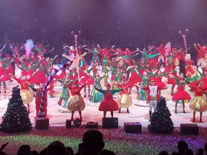 Monistrol-sur-Loire : tous les écoliers du &quot;Château&quot; émerveillés par le spectacle de Val Grangent