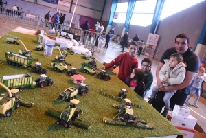 Lapte : des milliers de miniatures agricoles et engins TP en action ce week-end au gymnase (vidéo)