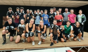 Passage de grades au Blavozy Boxe Française