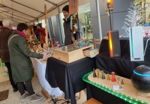 Un pimpant marché artisanal de Noël à Yssingeaux