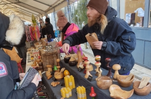 Un pimpant marché artisanal de Noël à Yssingeaux