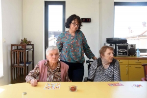 Yssingeaux : les résidents de l&#039;hôpital retrouvent des jeux anciens