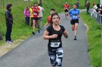 Myriam Roche, première féminine du 14 km.