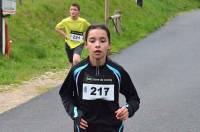 Marine Guéret, première féminine sur 2 km.