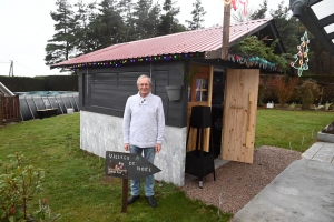 Malvalette : il a créé un village de Noël qu&#039;il ouvre au public