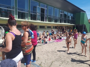 Yssingeaux : un goûter offert pour la dernière séance à la piscine