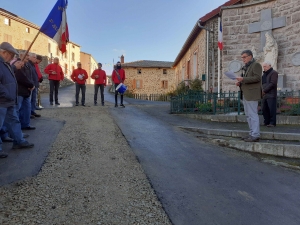 Saint-Julien-Molhesabate : un temps d&#039;hommage pour la commémoration du 11 novembre