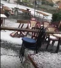 Raucoules : un violent orage de grêle après la Coupe du monde (vidéo)