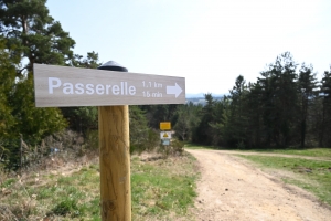 La passerelle himalayenne des gorges du Lignon devrait ouvrir pour les vacances de Pâques