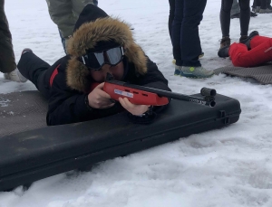 Yssingeaux : des chutes et des fous rires sur la neige pour 4 lycéennes d&#039;Eugénie-Joubert